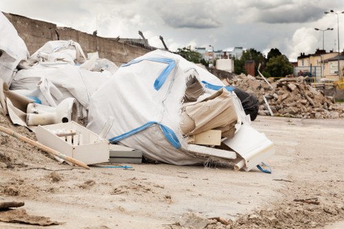 Modern Westminster office space being cleared by professionals